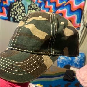 Camouflage adult cap